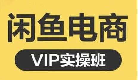 鱼客《闲鱼电商零基础入门到进阶》VIP实战培训课程视频-网创资源大全