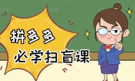 《拼多多商家开店入门教程》0基础新手小白扫盲课-网创资源大全