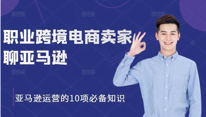 职业跨境电商卖家聊亚马逊:亚马逊运营的10项必备知识,12堂课让你看懂亚马逊运营-网创资源大全