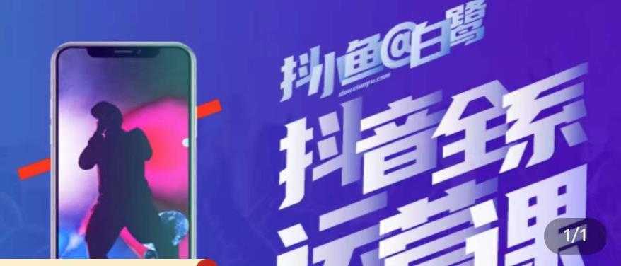 白鹭·主播内训营,运营主播话术起号进阶能力提升-网创资源大全