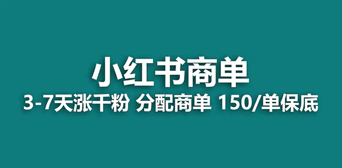 （7826期）【蓝海项目】2023最强蓝海项目，小红书商单项目，没有之一！插图