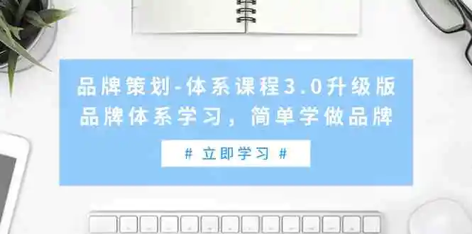 （9284期）品牌策划-体系课程3.0升级版，品牌体系学习，简单学做品牌（高清无水印）插图