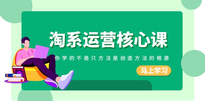 图片[1]-淘宝运营核心课，你学的不仅仅是方式反而是造就方式的根本原因（190堂课）-暖阳网-优质付费教程和创业项目大全