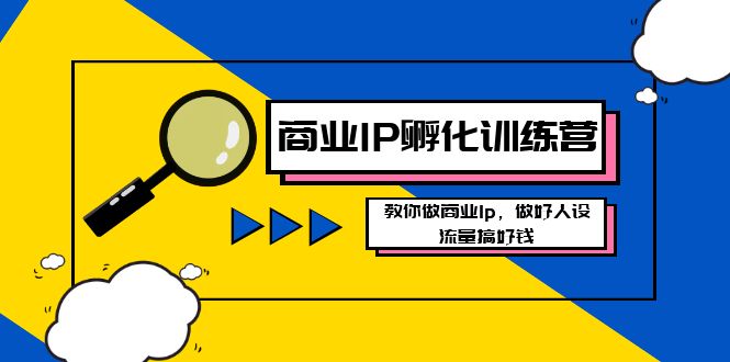图片[1]-商业服务IP卵化夏令营新版本，手把手带你商业服务Ip，搞好人物关系，总流量做好钱-暖阳网-优质付费教程和创业项目大全