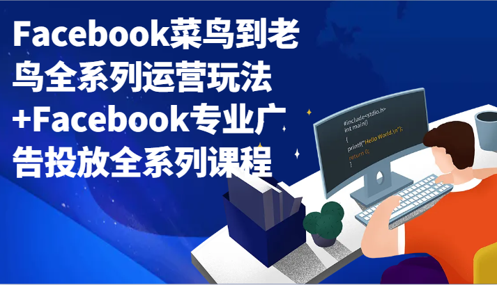图片[1]-Facebook小白到老手系列产品经营游戏玩法 Facebook技术专业广告营销全主题课程-暖阳网-优质付费教程和创业项目大全