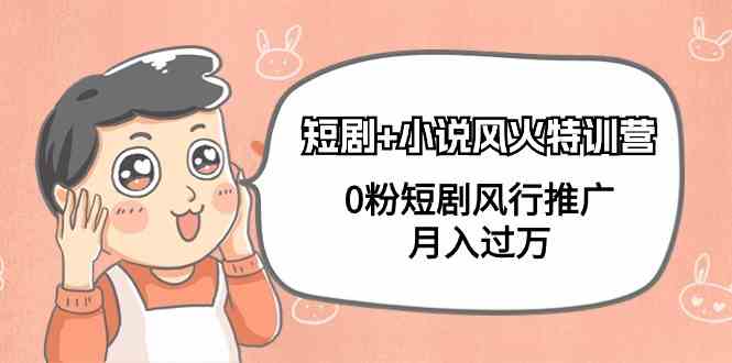 图片[1]-小说集 短剧剧本风热夏令营，0粉短剧剧本小说集流行营销推广，完成月入了万-暖阳网-优质付费教程和创业项目大全