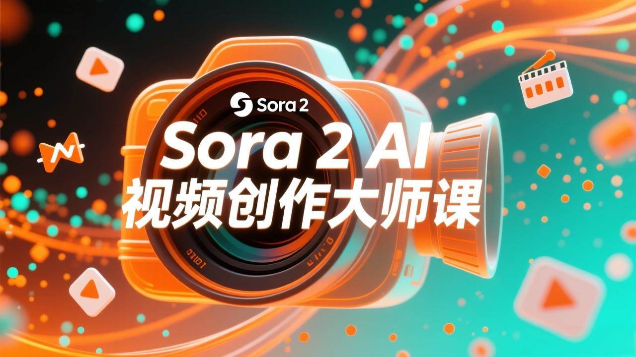 （17081期）如何利用Sora 2创建流行AI人工智能视频大师班教程：掌握创作全流程，产出百万播放内容-网创资源大全
