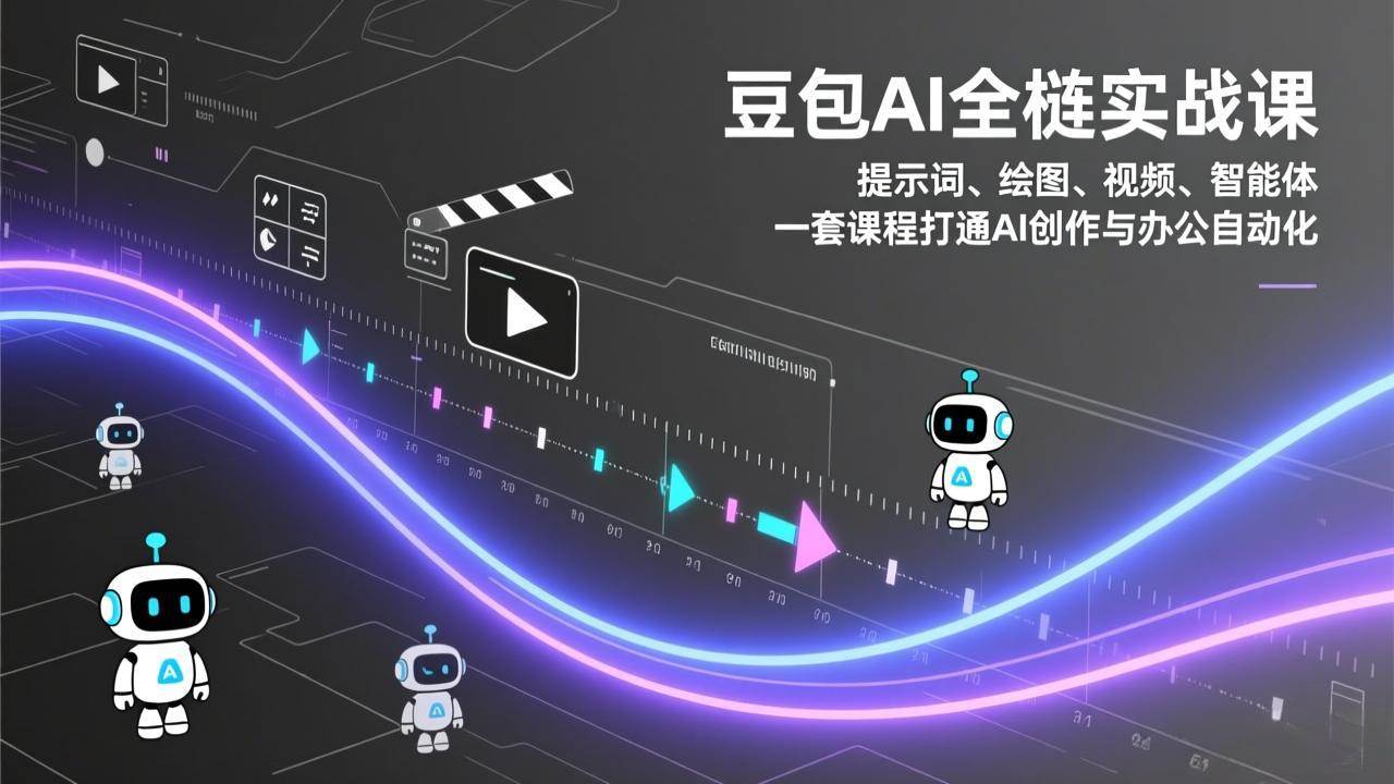 （17385期）豆包AI全栈实战课：提示词、绘图、视频、智能体，一套课程打通AI创作与办公自动化-网创资源大全
