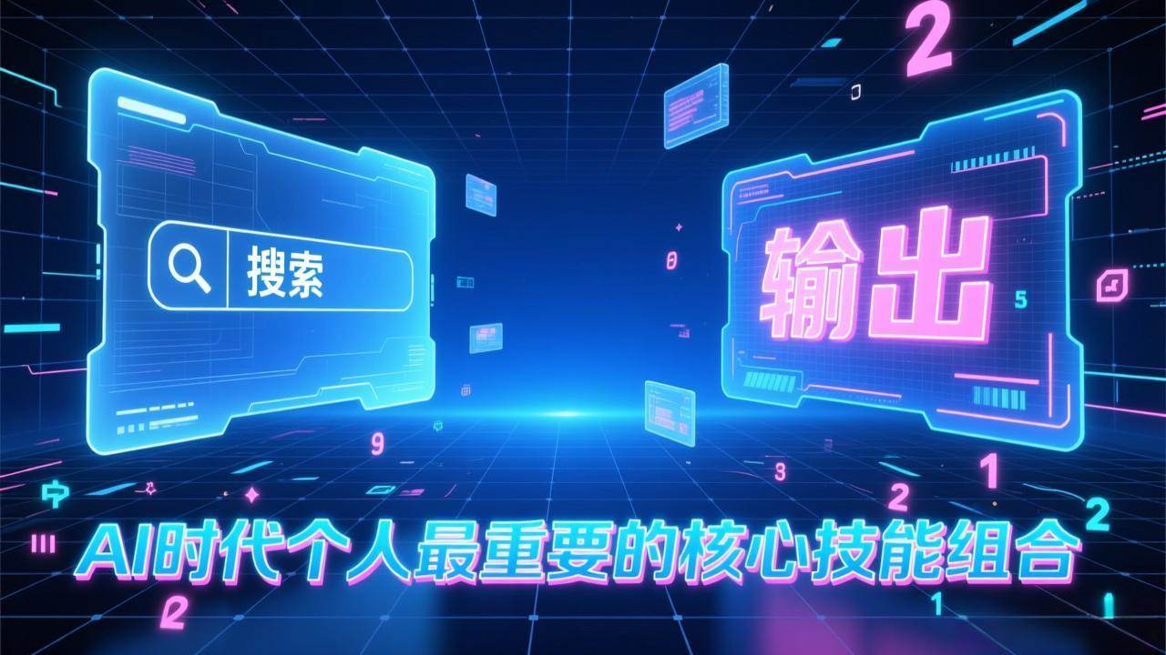 （17074期）付费文章：AI时代个人最重要的核心技能组合：“输出能力”和“搜索能力”-网创资源大全