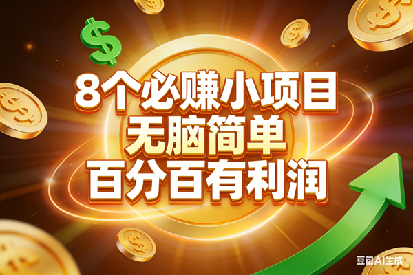 (17178期)10个必赚小项目,无脑简单,百分百有利润,副业首选,日入200+-网创资源大全