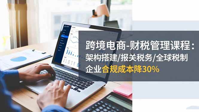 (16509期)跨境电商-财税管理课程:架构搭建/报关税务/全球税制,企业合规成本降30%-网创资源大全