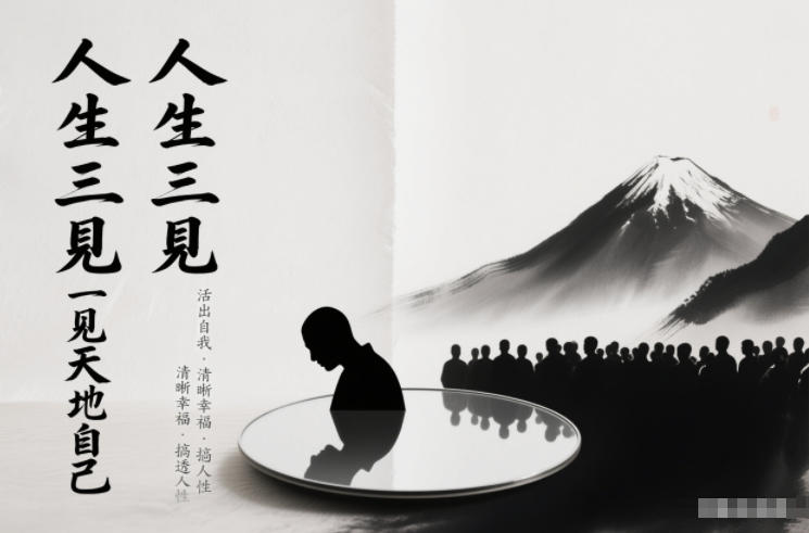 人生三见一见天地见众生见自己，活出自我拥有清晰幸福人生，搞透人性-网创资源大全