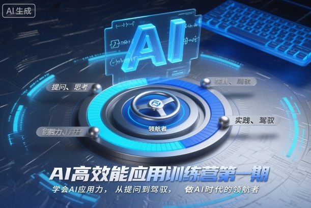 AI高效能应用训练营第一期，学会AI应用力，从提问到驾驭，做AI时代的领航者（更新）-网创资源大全