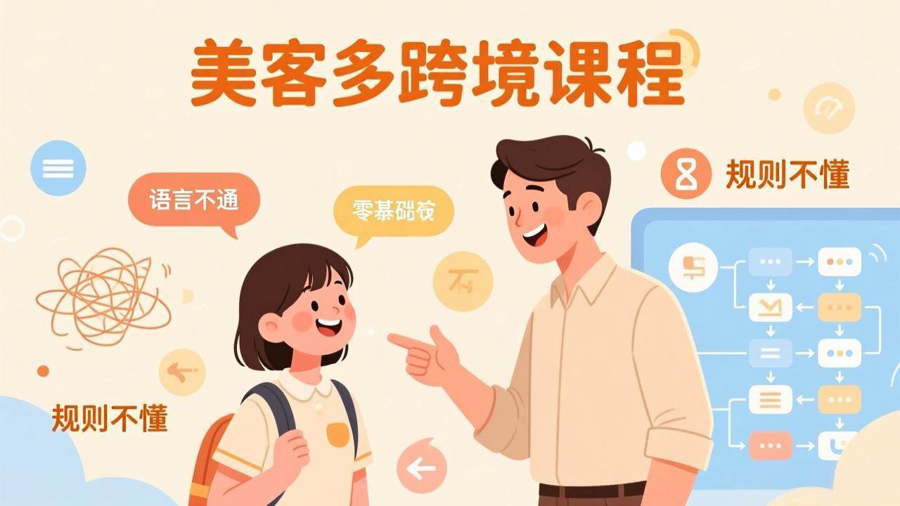 （17503期）怕语言不通、怕不懂规则？零基础小白也能做的美客多跨境课，手把手带你美客多开店稳赚-网创资源大全