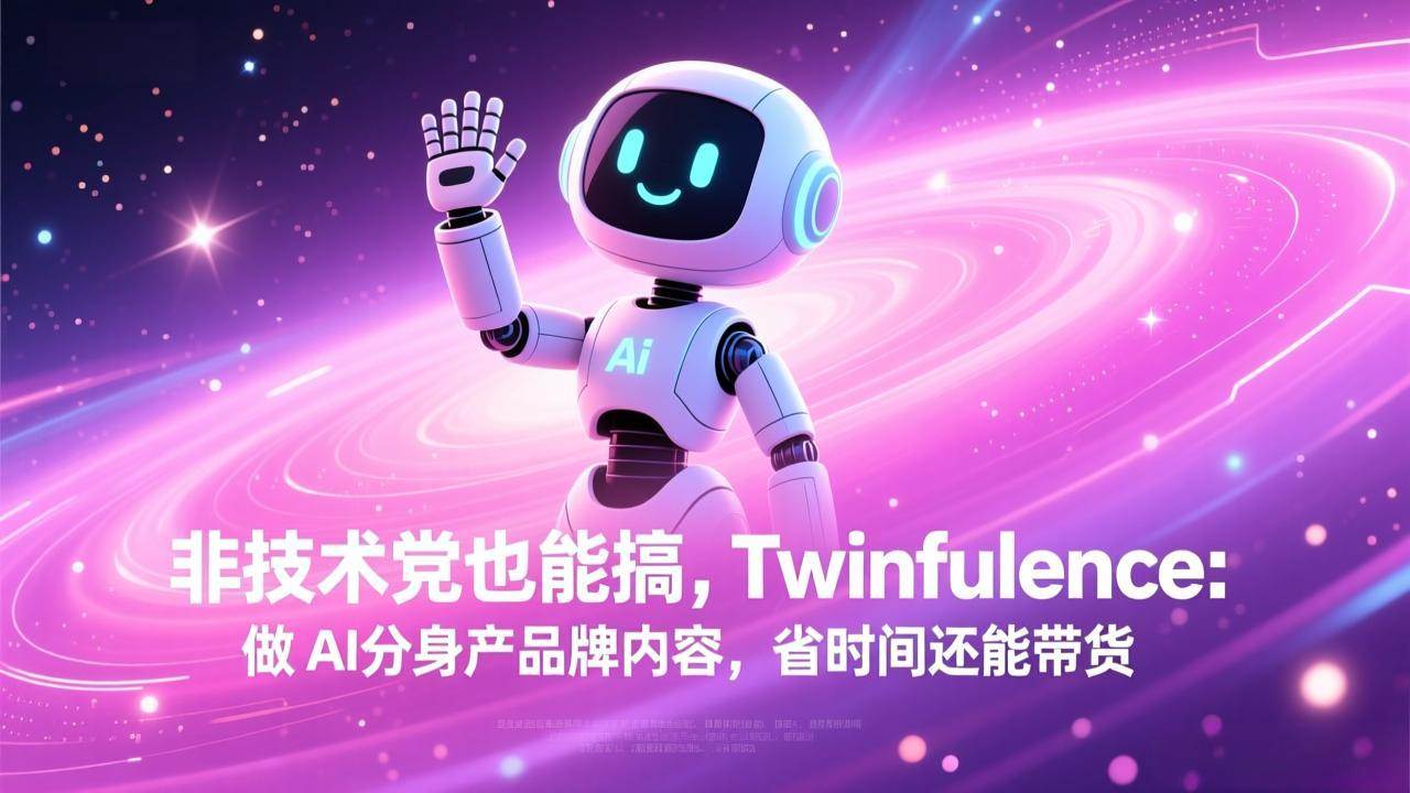 （17381期）非技术党也能搞!Twinfluence:做 AI 分身产品牌内容,省时间还能带货-网创资源大全