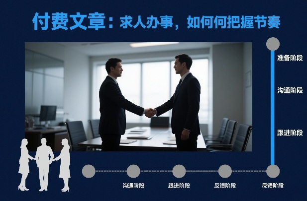 付费文章：求人办事，如何把握节奏-网创资源大全