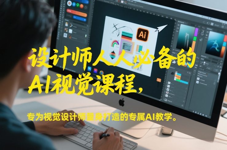 设计师人人必备的AI视觉课程，专为视觉设计师量身打造的专属AI教学-网创资源大全