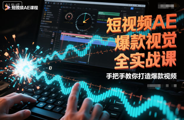 短视频AE爆款视觉全实战课，手把手教你打造爆款视频-网创资源大全
