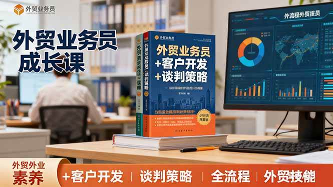 图片[1]-（16250期）外贸业务员成长课：职业素养+客户开发+谈判策略、掌握全流程外贸技能-网创资源大全
